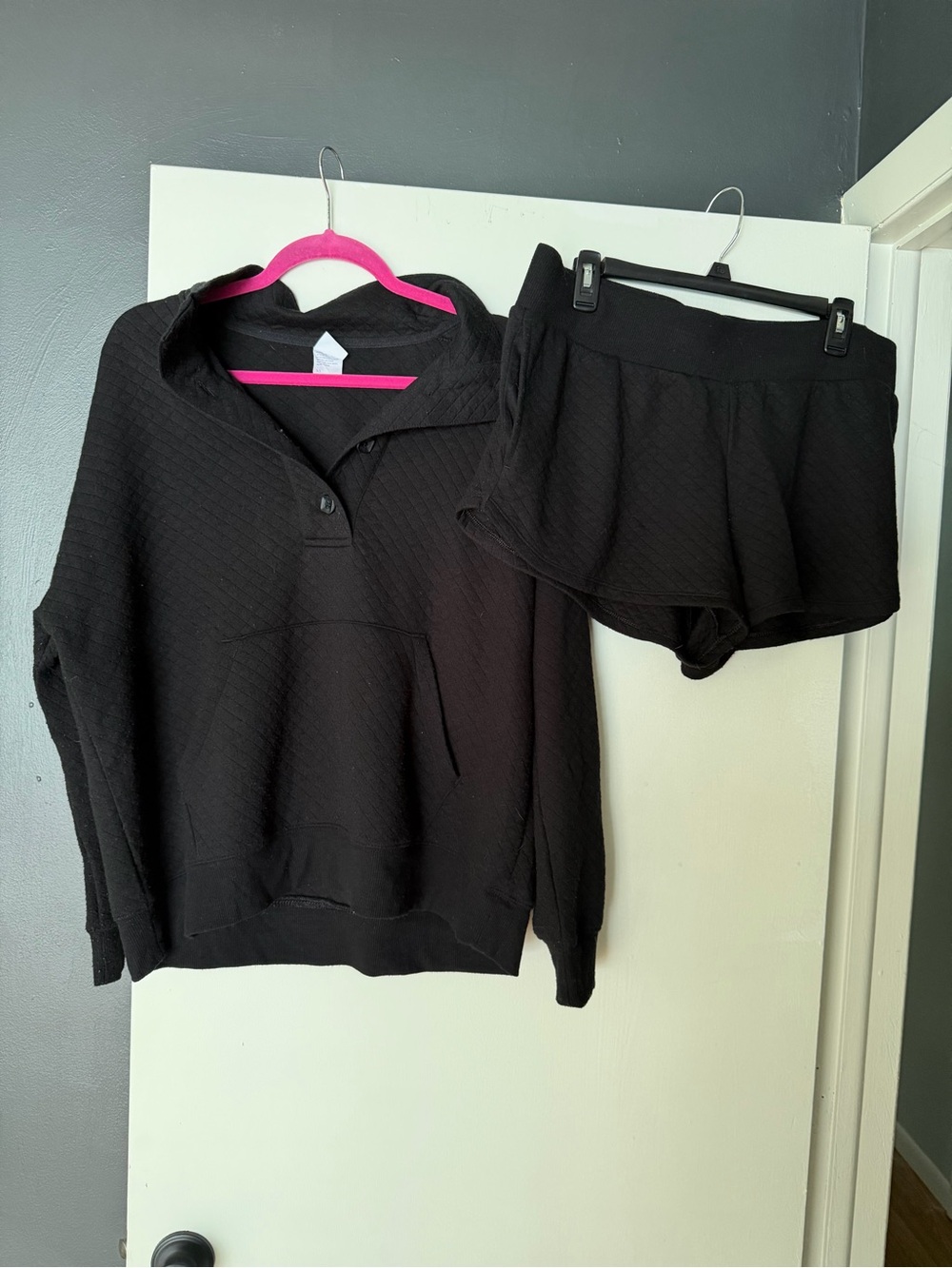 stars above black pajama set